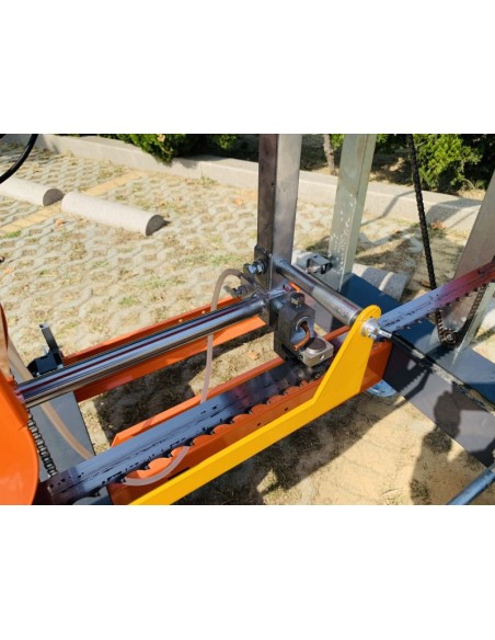 Medžio rąstų juostinio pjovimo staklės - gateris OPTIMAT Timberland TMC 910
