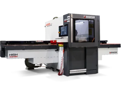 OMAKSAN CNC gręžimo centras HOLEMASTER 4000 X LINE HS Double Head