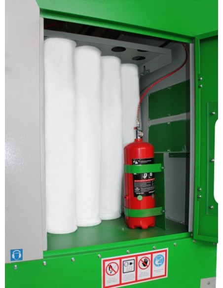 Drožlių nutraukėjas HOLZING RLA 400 VIBER Power SAFE 11300 m3h