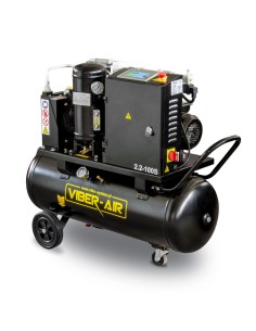 Screw air compressor Viber-Air 2.2-100S, 100 l, 230 V, 2.2 kW