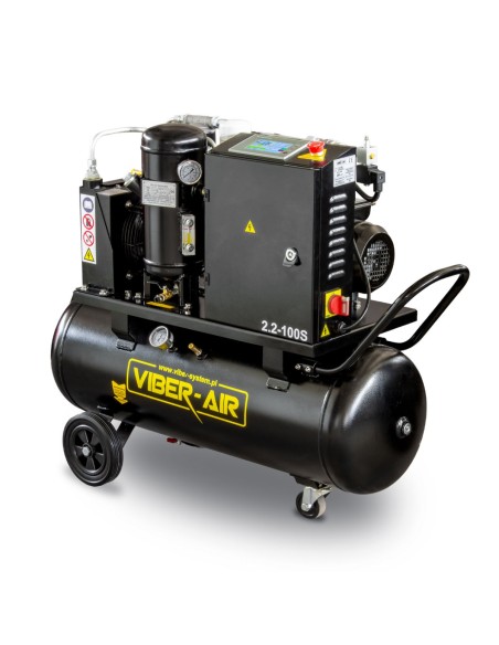 Screw air compressor Viber-Air 2.2-100S, 100 l, 230 V, 2.2 kW