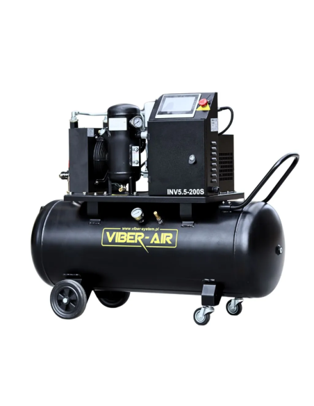 Sraigtinis oro kompresorius su dažnio keitikliu Viber-Air INV5.5-200S, 5,5 kW, 200 l, 400 V